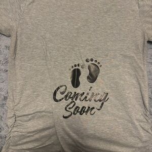 Gray 'Coming Soon' T-Shirt